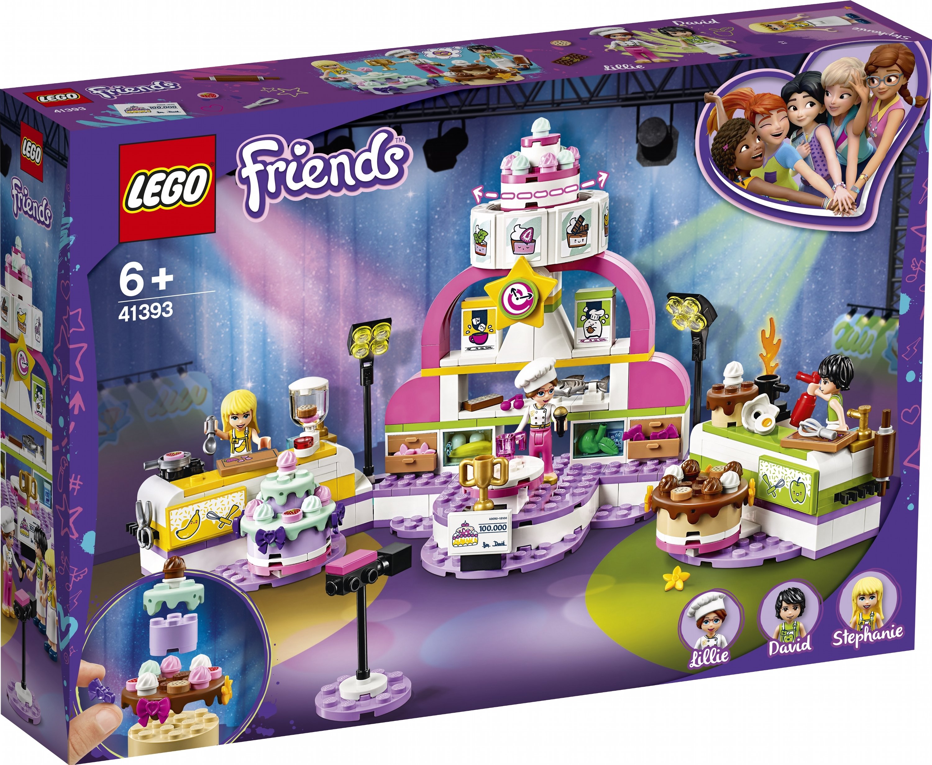 LEGO Friends Соревнование кондитеров (41393) 
LEGO Friends Соревнование кондитеров (41393)