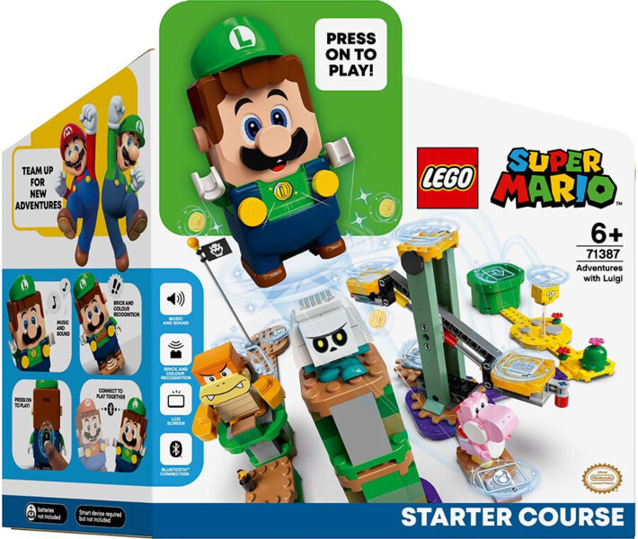 LEGO Super Mario Дополнительный набор «Luigi’s Mansion™: призрачные прятки» (71401), Разноцветный
LEGO Super Mario Дополнительный набор «Luigi’s Mansion™: призрачные прятки» (71401), Разноцветный