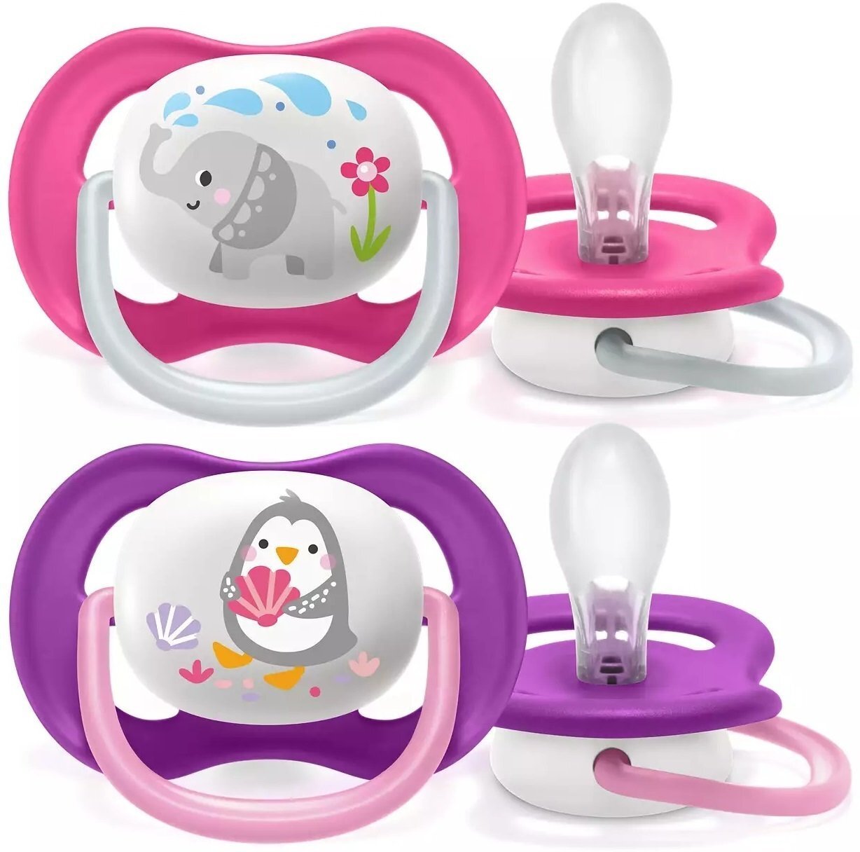 PHILIPS Avent ортодонтическая Ultra Air Animal для девочек 6-18 мес 2шт (SCF080/08), Розовый|фиолетовый
PHILIPS Avent ортодонтическая Ultra Air Animal для девочек 6-18 мес 2шт (SCF080/08), Розовый|фиолетовый