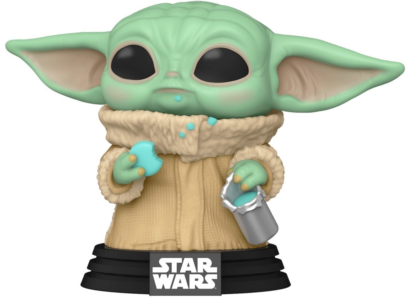 Funko POP! Bobble Star Wars Mandalorian Grogu with Cookies (FUN25491304), Разноцветный
Funko POP! Bobble Star Wars Mandalorian Grogu with Cookies (FUN25491304), Разноцветный