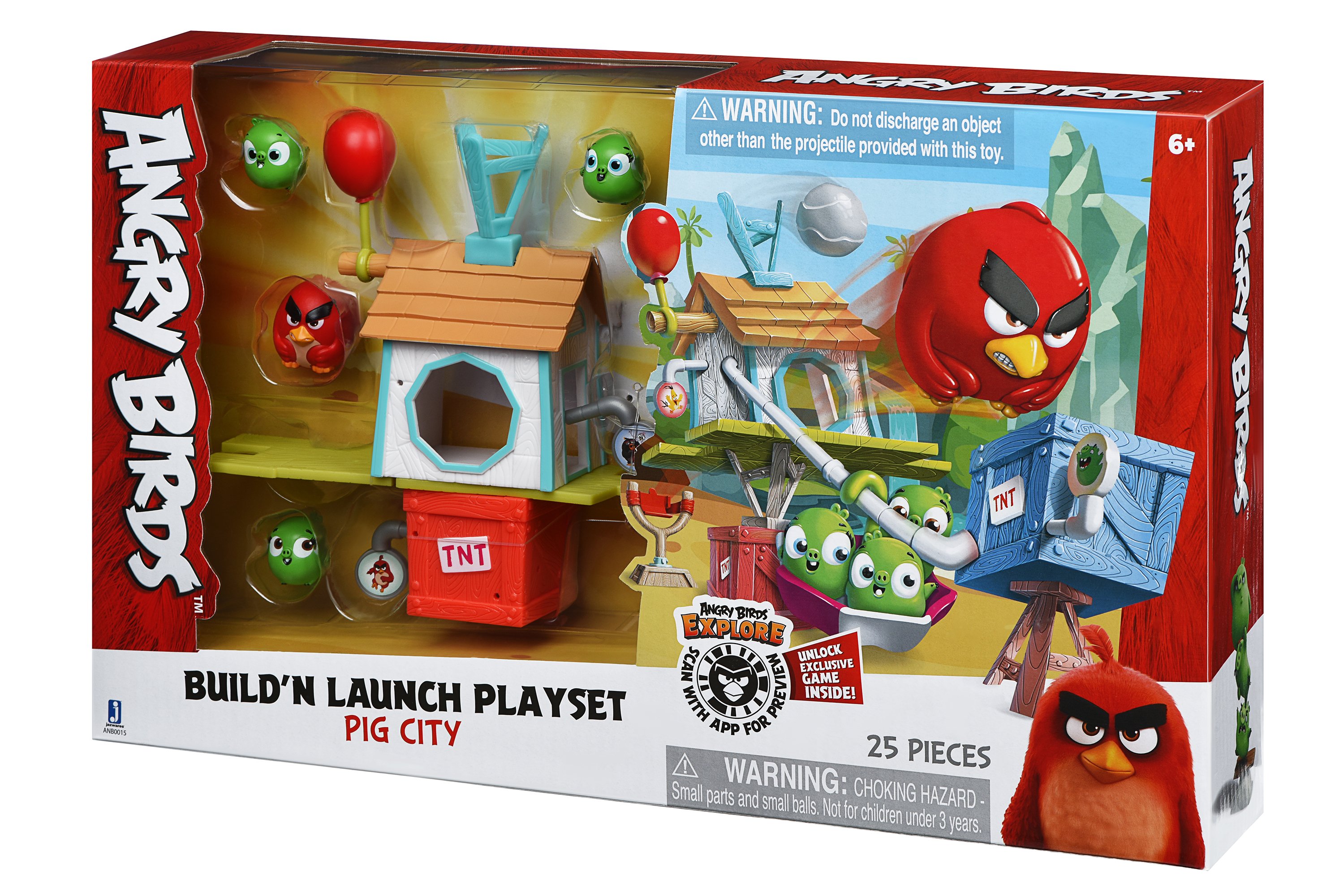 Fortnite Jazwares Angry Birds ANB Medium Playset (Pig City Build 'n Launch Playset) (ANB0015)
Fortnite Jazwares Angry Birds ANB Medium Playset (Pig City Build 'n Launch Playset) (ANB0015)