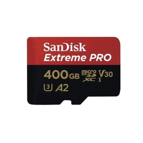 SANDISK microSDXC 400Gb Class 10 UHS-I U3 Extreme Pro V30 + SD-адаптер (SDSQXCZ-400G-GN6MA)
SANDISK microSDXC 400Gb Class 10 UHS-I U3 Extreme Pro V30 + SD-адаптер (SDSQXCZ-400G-GN6MA)