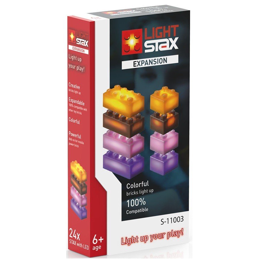 LIGHT STAX с LED подсветкой Expansion Оранжевый, Коричневый, Сиреневый, Розовый (LS-S11003)
LIGHT STAX с LED подсветкой Expansion Оранжевый, Коричневый, Сиреневый, Розовый (LS-S11003)