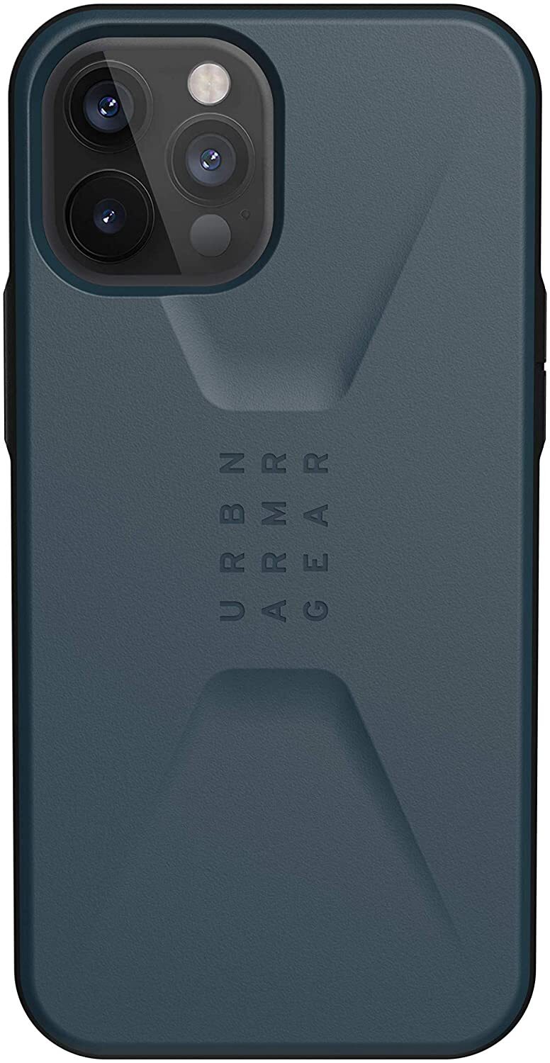 UAG для iPhone 12 Pro Max Civilian Mallard (11236D115555), Синий
UAG для iPhone 12 Pro Max Civilian Mallard (11236D115555), Синий