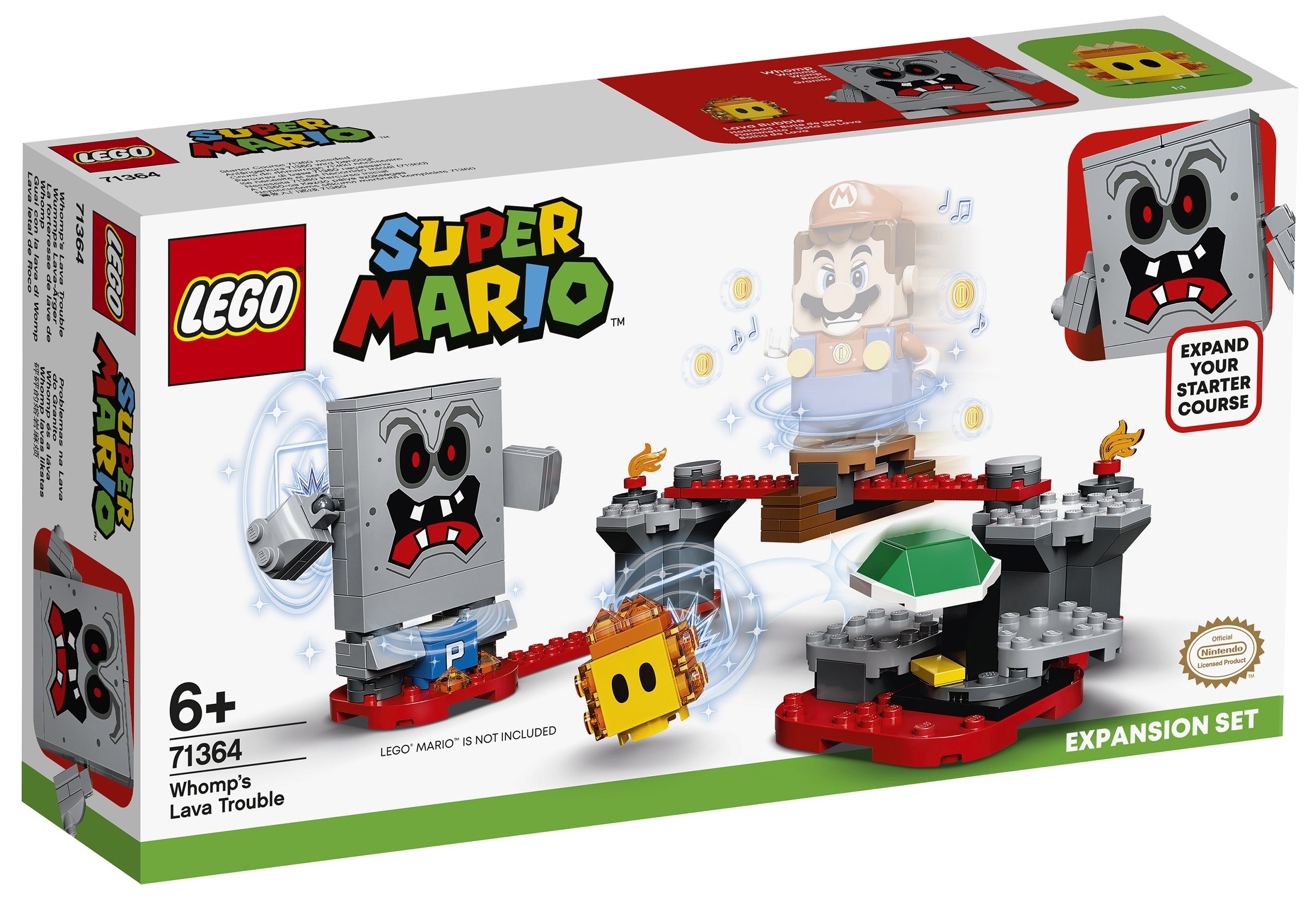 

LEGO Super Mario Неприятности в крепости Вомпа. Дополнительный набор (71364)