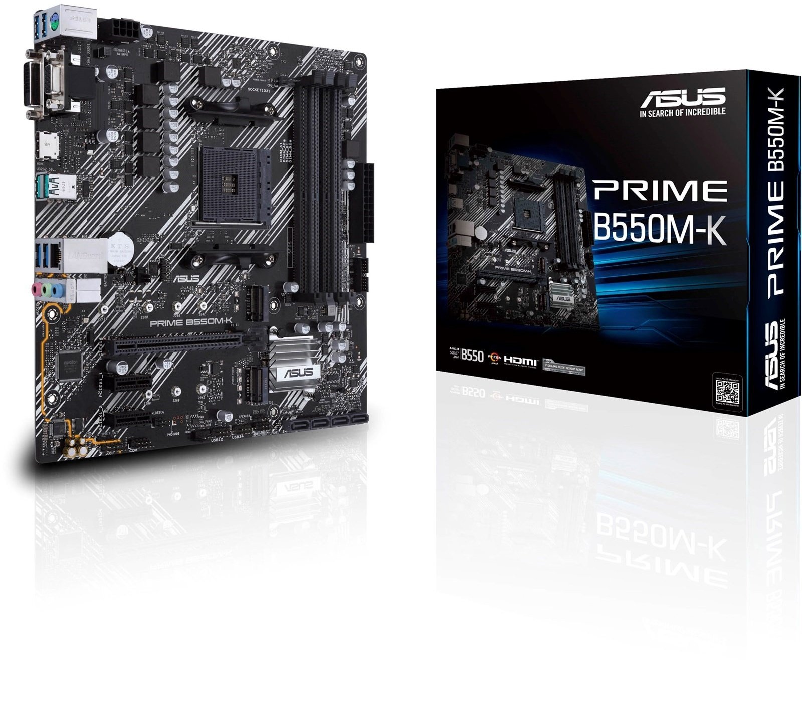 

ASUS PRIME B550M-K