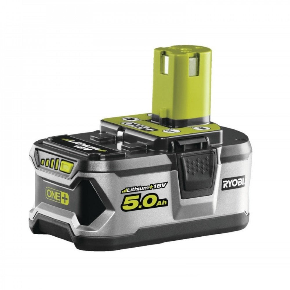 

RYOBI ONE+ RB18L50 18В 5.0 А/ч Lithium+ (5133002433)
