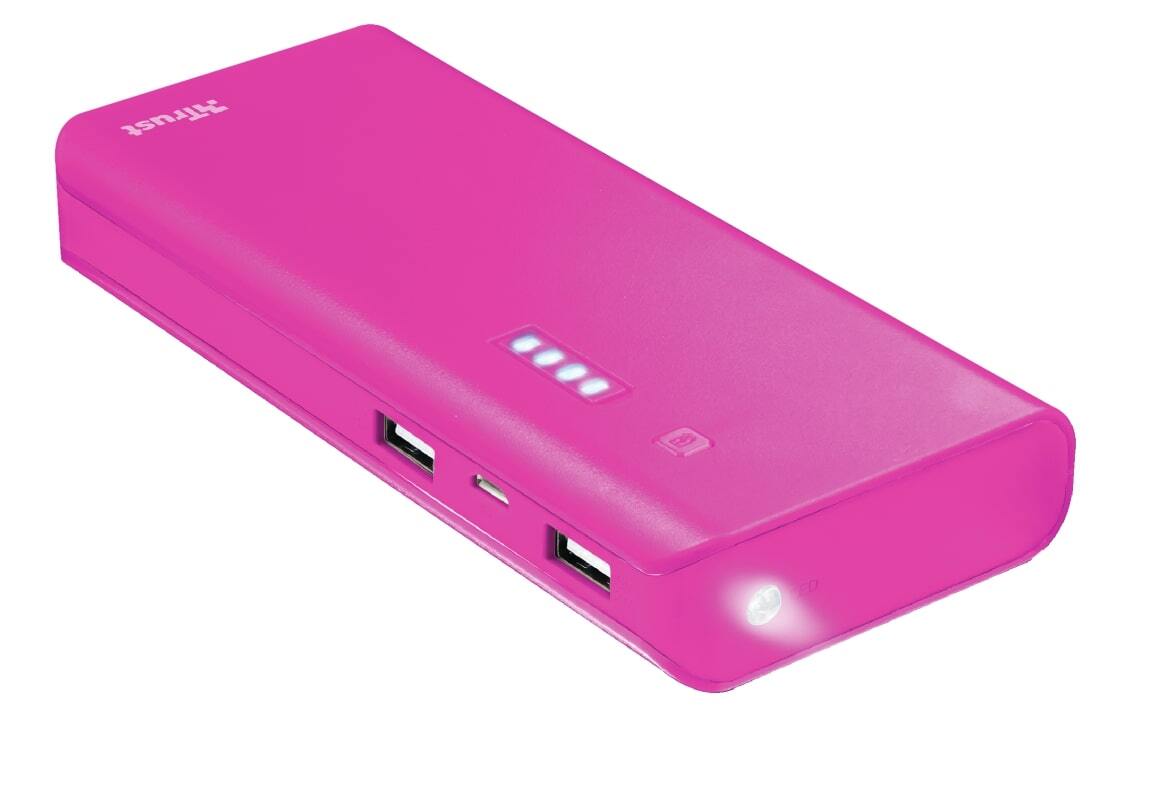 

TRUST Primo 10000 mAh Pink (22749)