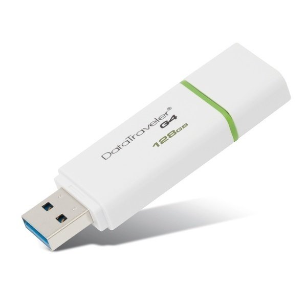 

KINGSTON DataTraveler I G4 128GB White Green