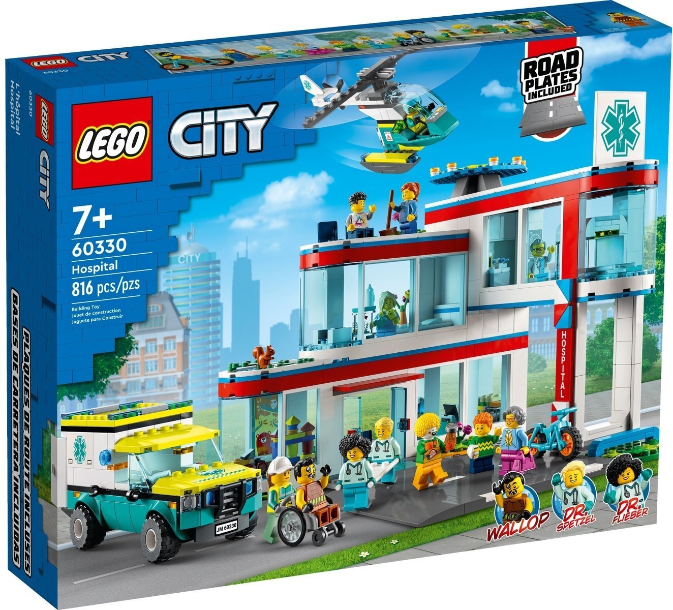 

LEGO City Больница (60330), Разноцветный