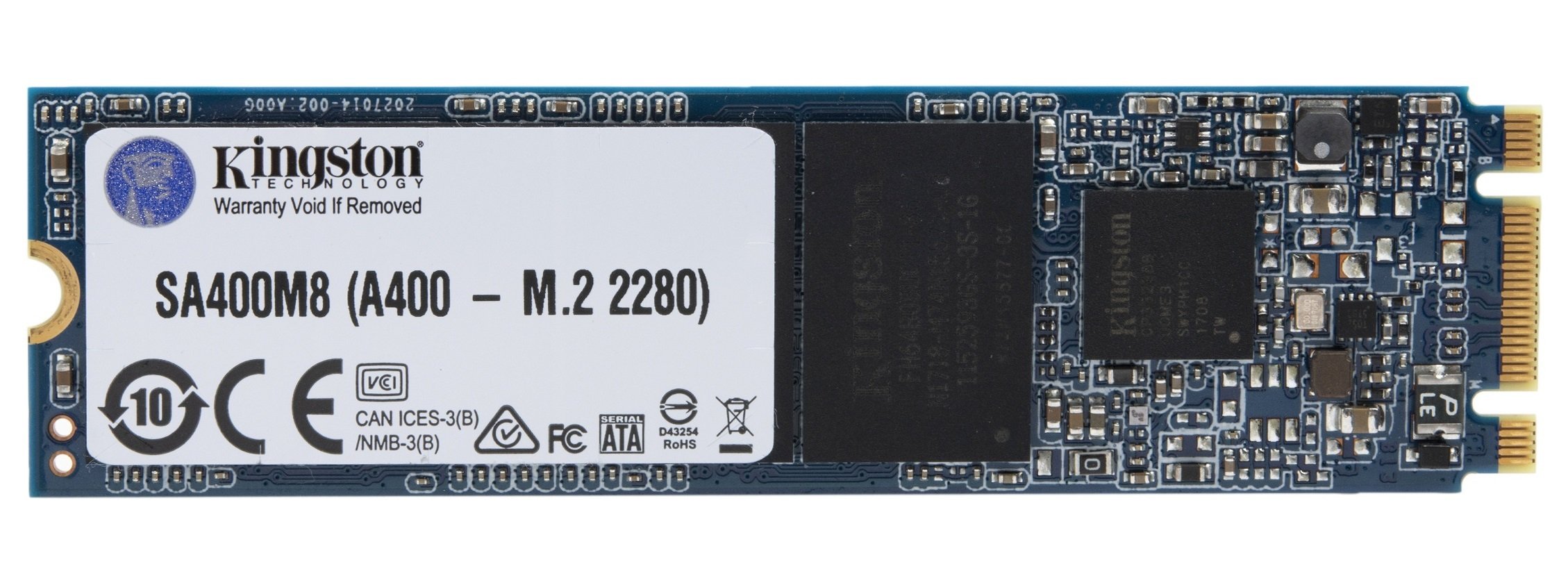 

KINGSTON A400 480GB M.2 SATA 2280 TLC (SA400M8/480G)