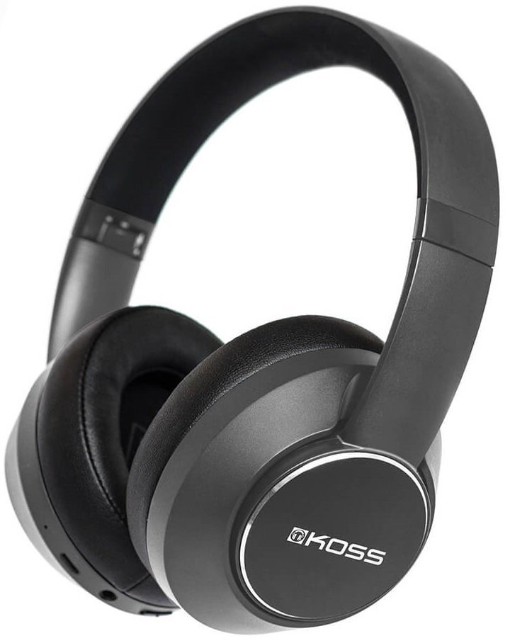

KOSS BT740iQZ Over-Ear Wireless ANC Mic (196718.101), Чёрный