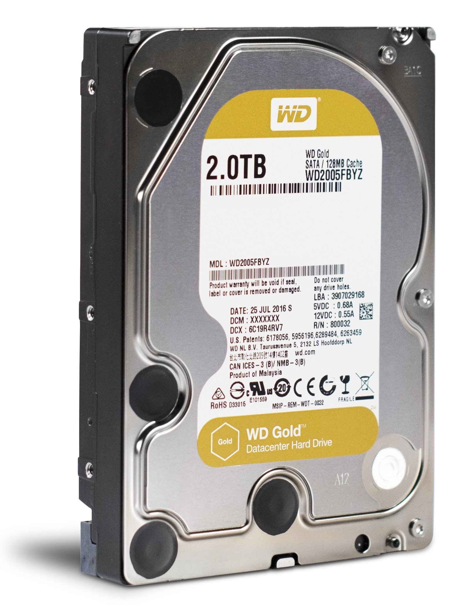 

WD Gold WD2005FBYZ