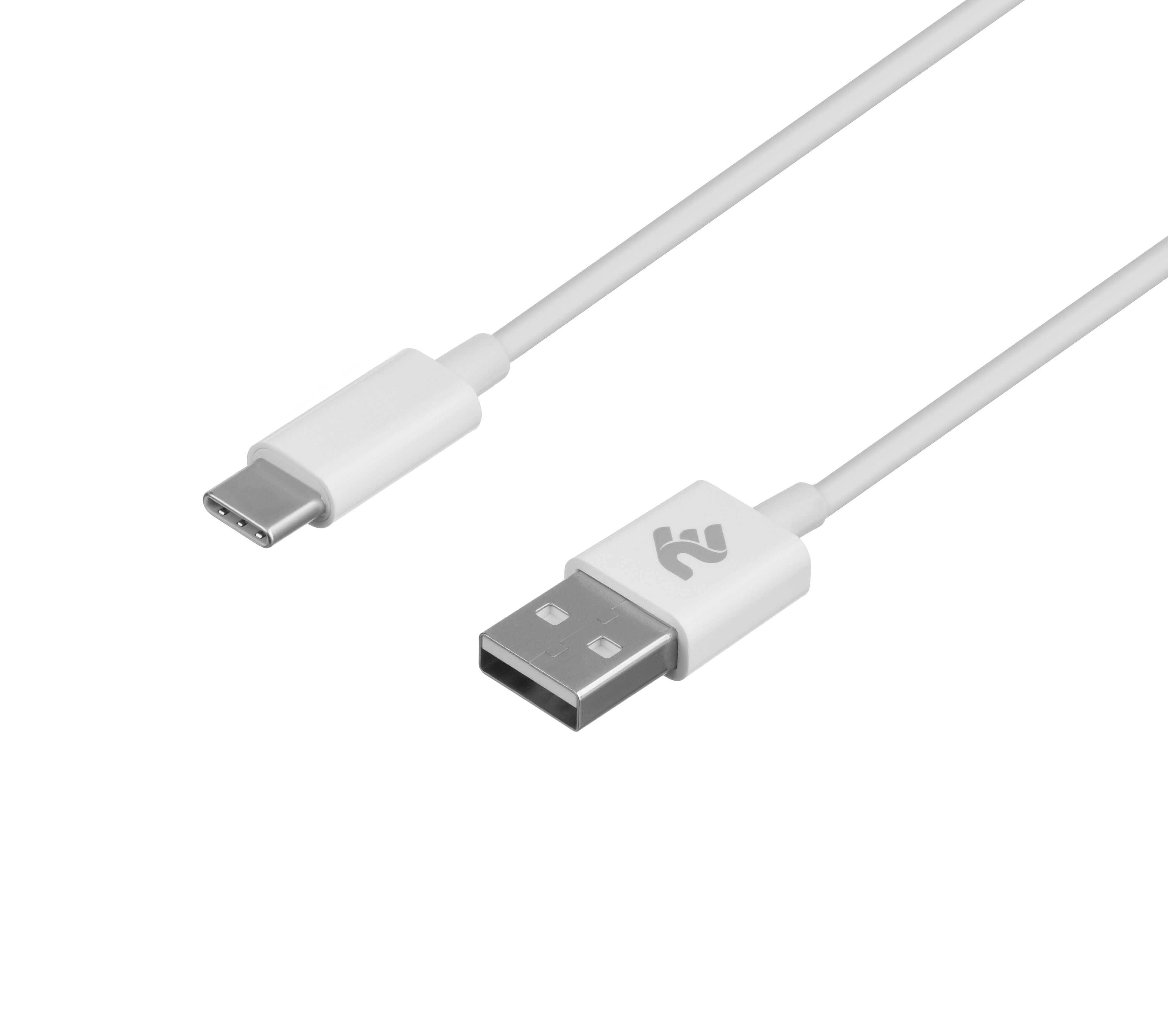 

2E Molding Type-C 1m White (2E-CCTAB-WT), Белый