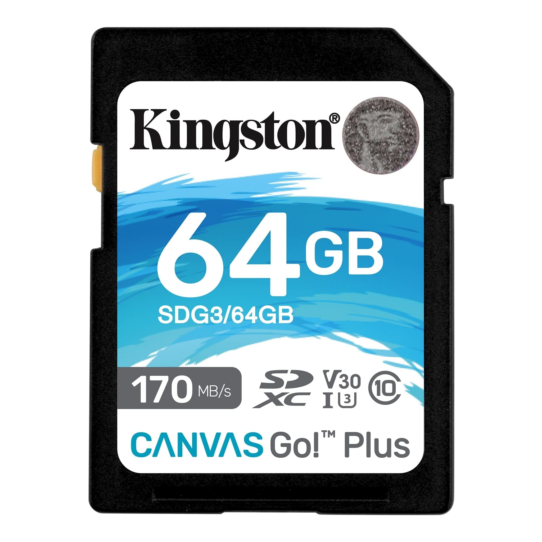 

KINGSTON 64GB SDXC (SDG3/64GB)