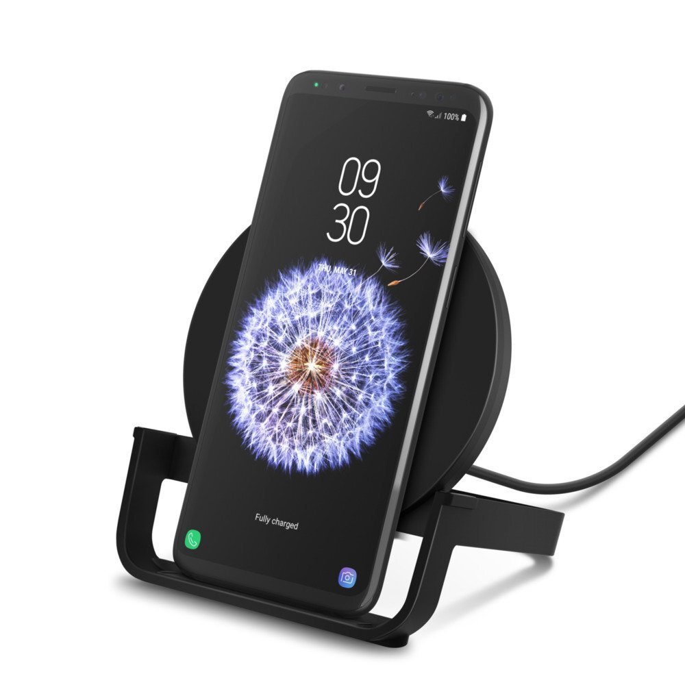 

BELKIN Stand Wireless Charging Qi 10W Black (WIB001VFBK)