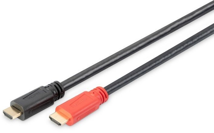 

DIGITUS HDMI UHD 4K, type A M/M, 10 m (AK-330118-100-S), Чёрный