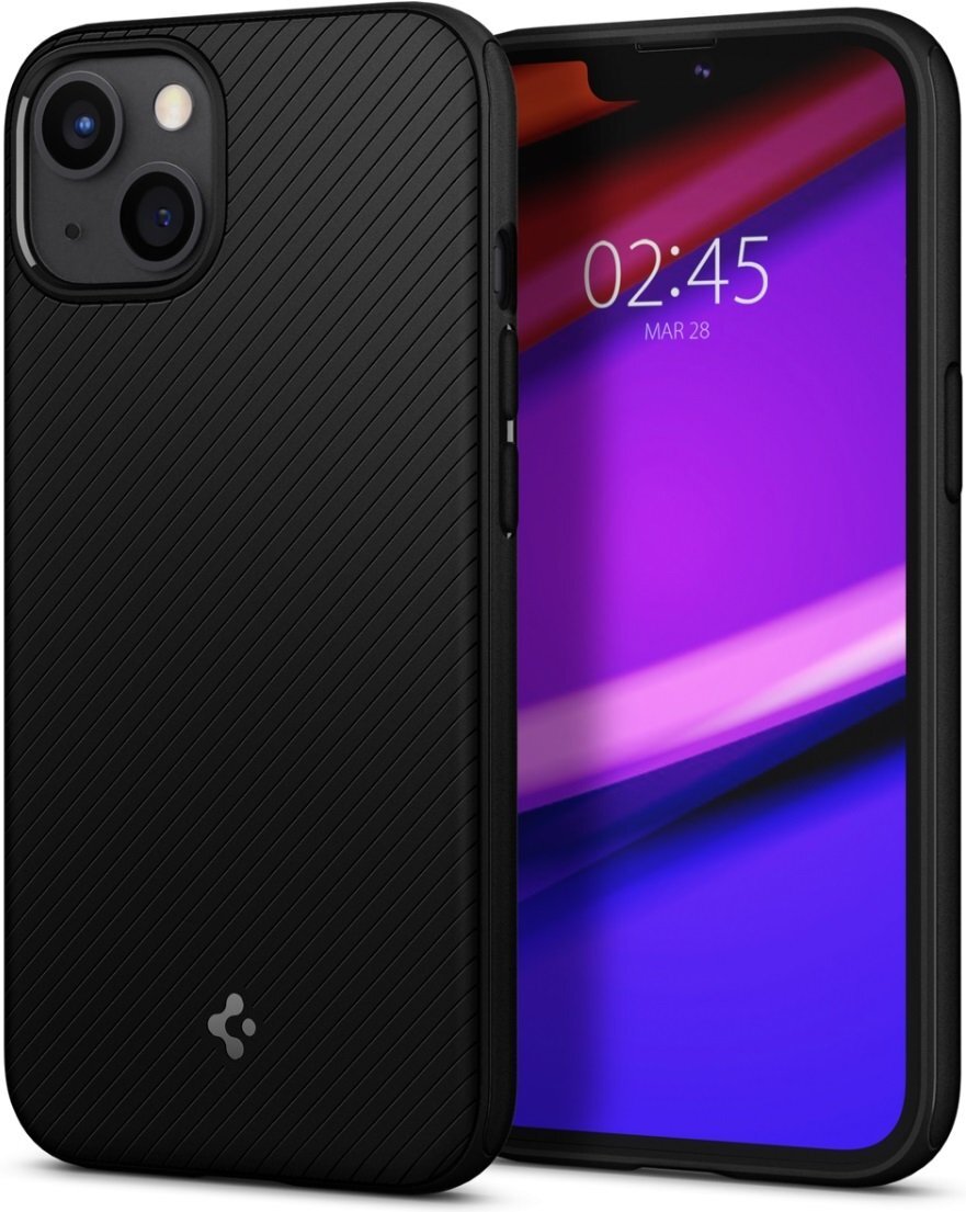 

Spigen для iPhone 13 Core Armor Mag Matte Black (ACS03556), Чёрный