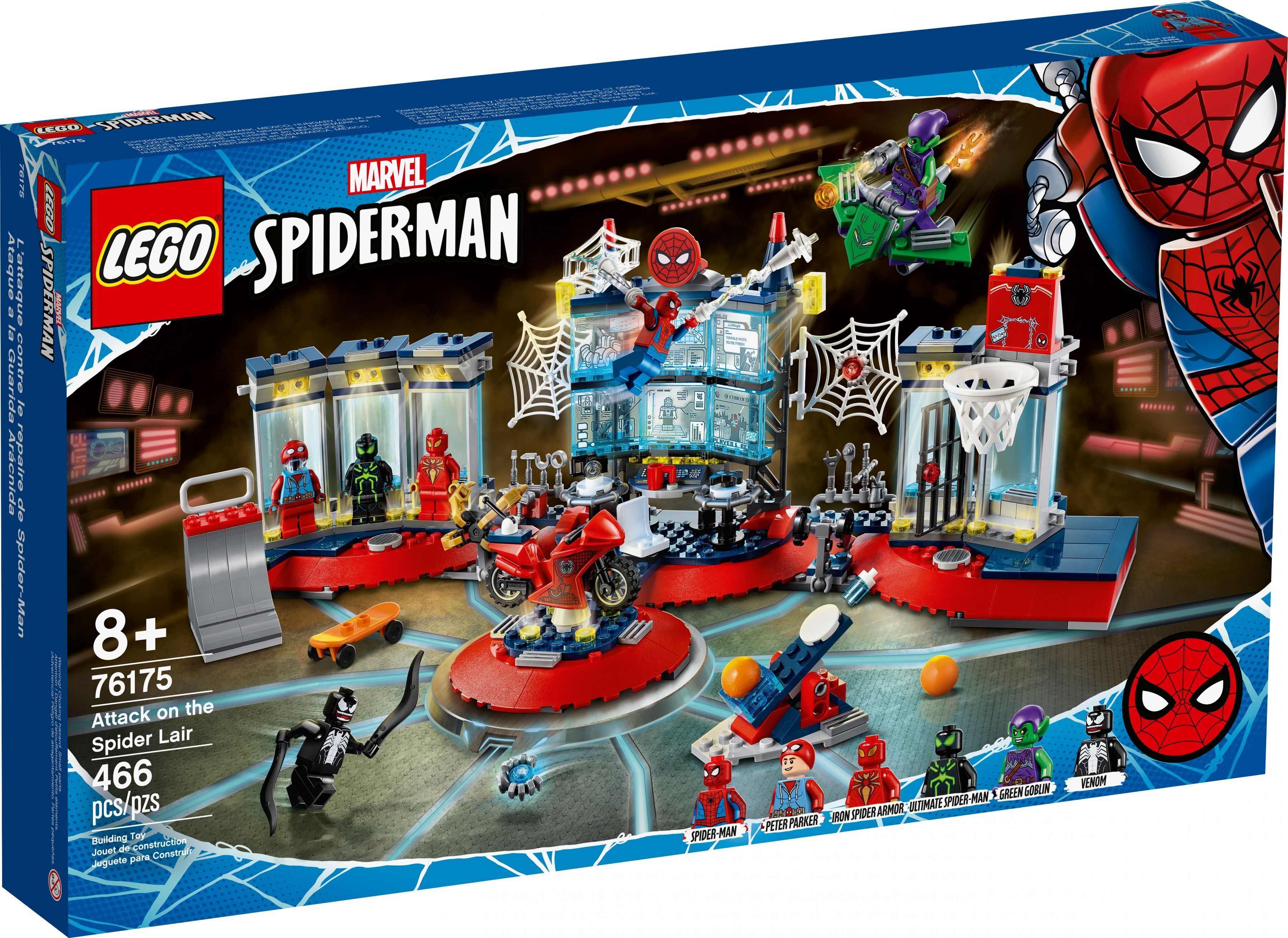 

LEGO Marvel Нападение на майстреню Паука (76175)