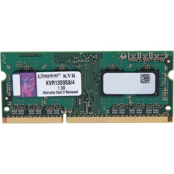 

KINGSTON SO-DIMM DDR3-1333 4GB (KVR13S9S8/4)