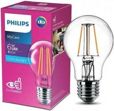 

PHILIPS LED Classic 6-60W A60 E27 865 CL NDAPR (929001974613)