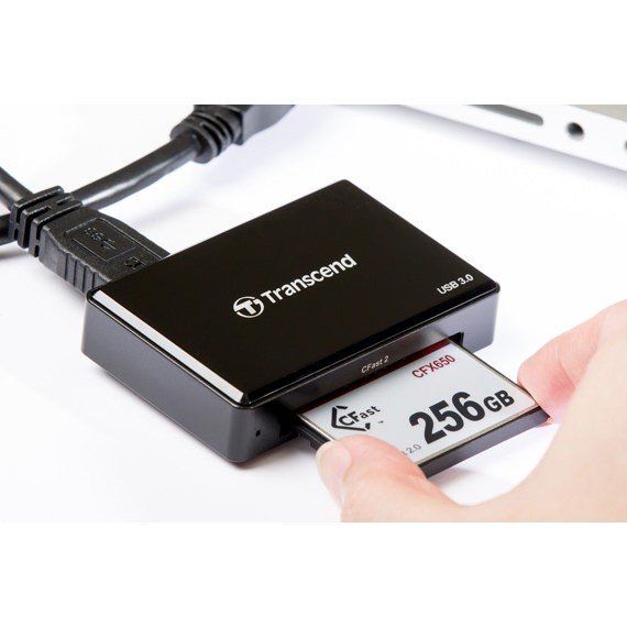 

Transcend USB 3.0 CFast Black (TS-RDF2)