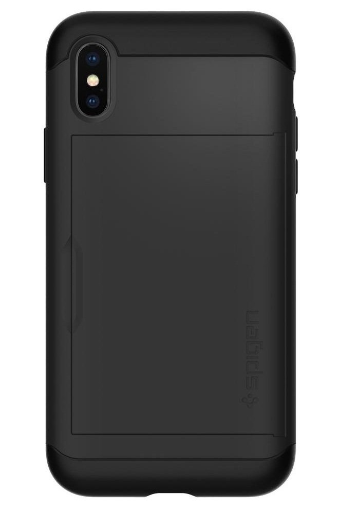 

Spigen iPhone X Slim Armor CS Black (057CS22155)