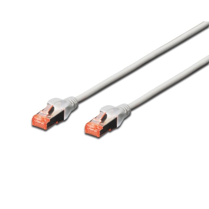 

DIGITUS CAT 6 S-FTP, 1.5м, AWG 27/7, LSZH, серый (DK-1644-015)