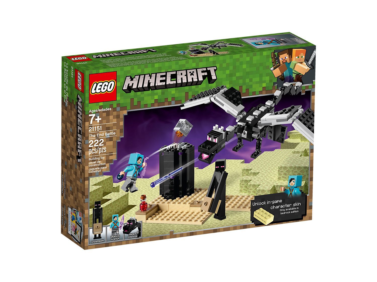 

LEGO Minecraftт Битва на земле (21151