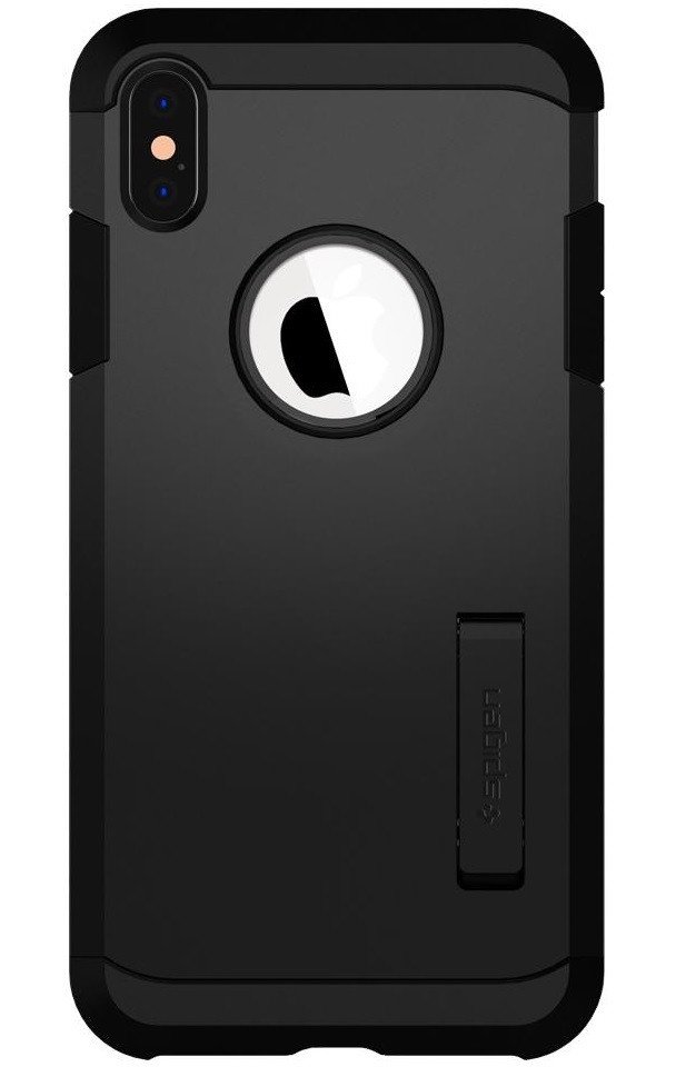 

Spigen для iPhone XS Max Tough Armor Black (065CS25130, Чёрный