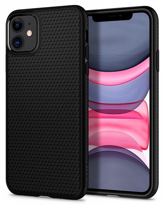 

Spigen для iPhone 11 Liquid Air Matte Black (076CS27184), Чёрный