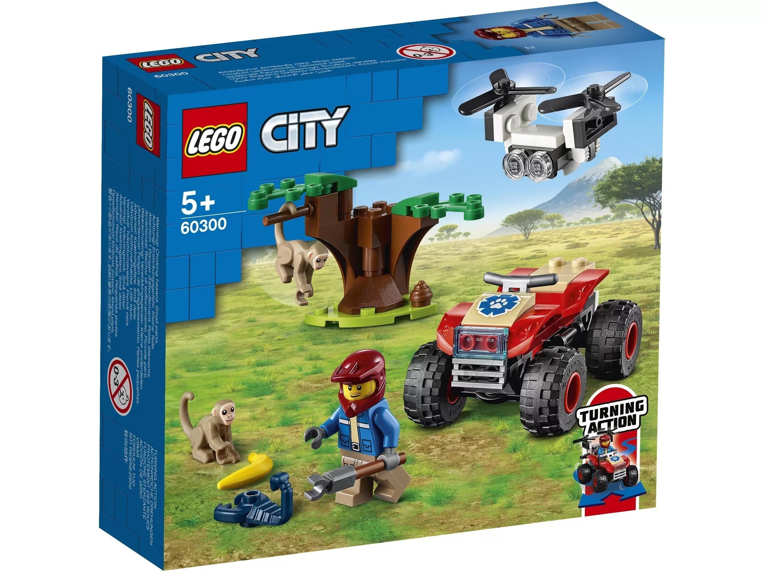 

LEGO City Спасательный вездеход для зверей (60300)