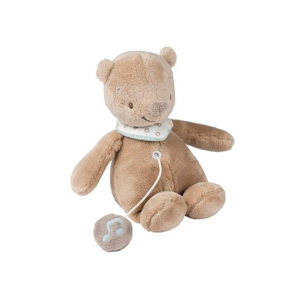 

NATTOU с музыкой мишка Базиль  (562089, Бежевый