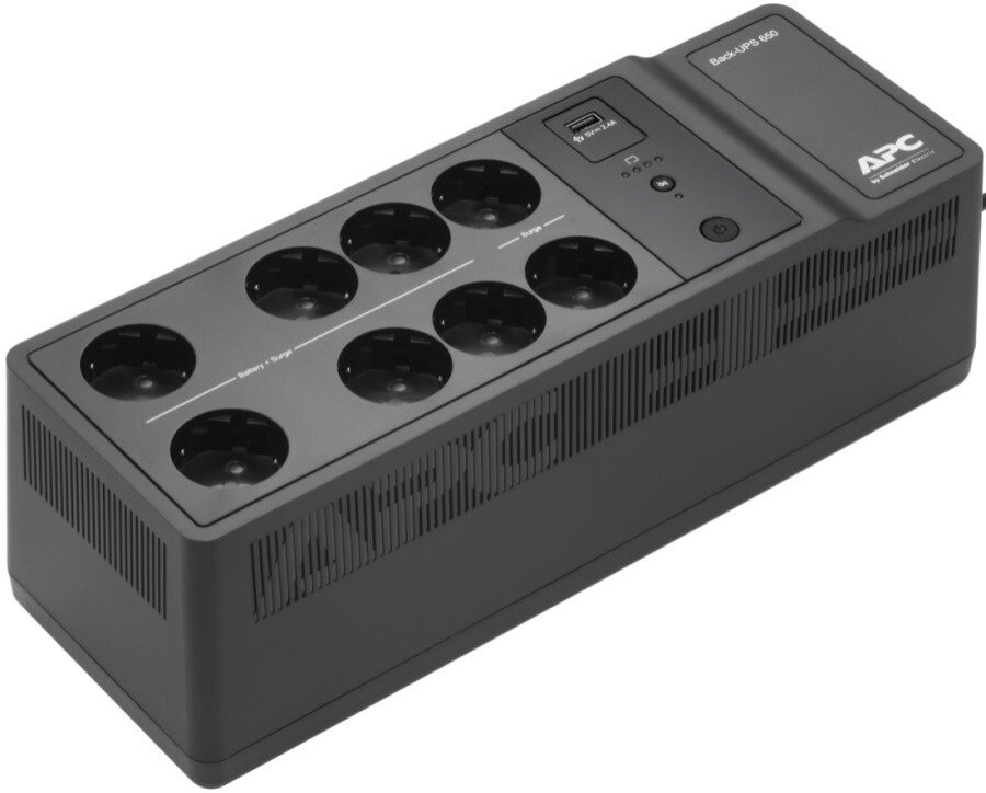 

APC Back-UPS 650VA 1 USB charging port (BE650G2-RS)