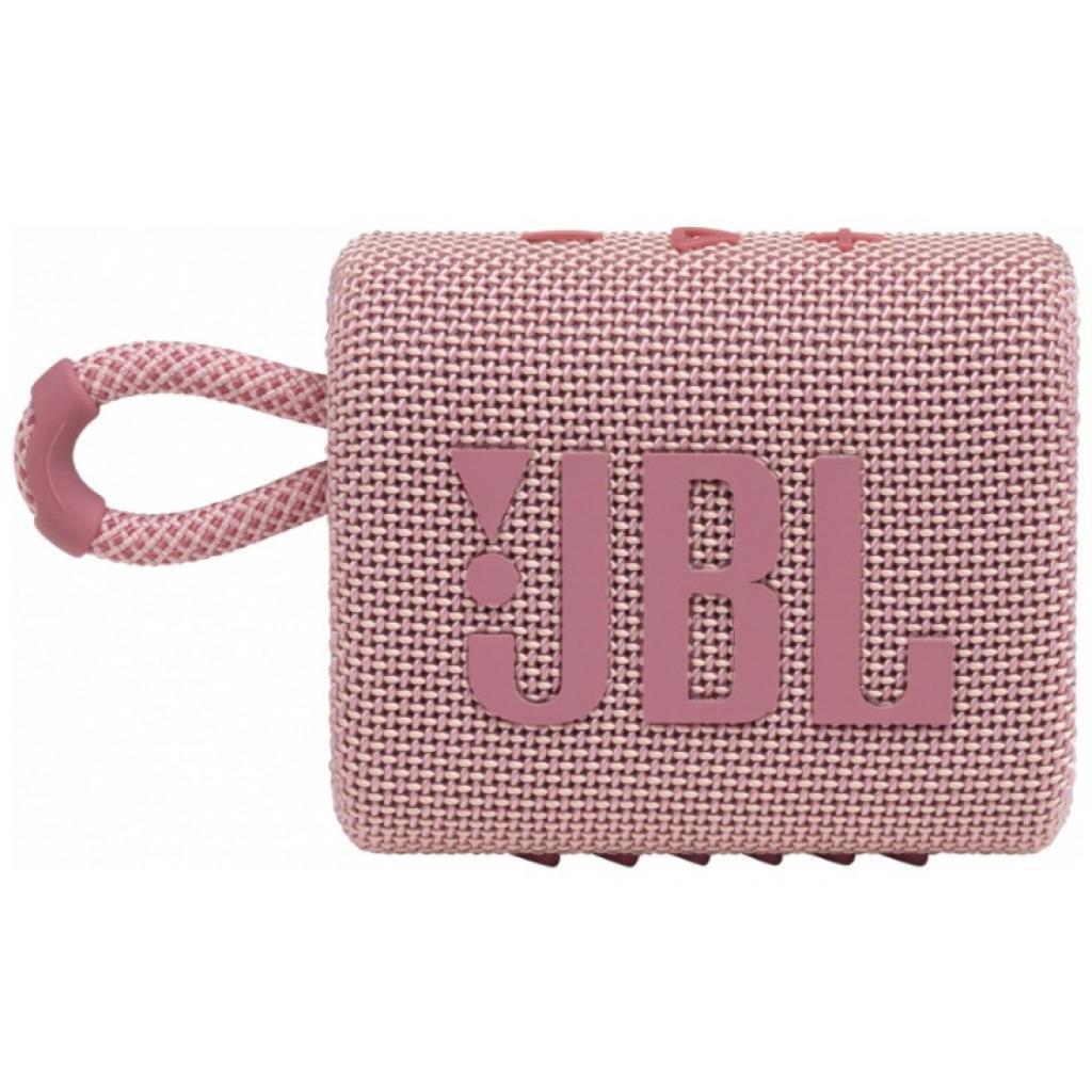 

JBL GO 3 Pink, Розовый