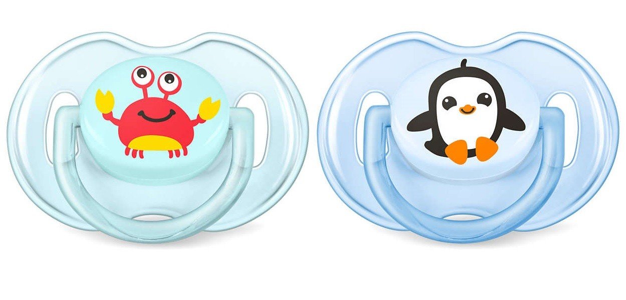 

PHILIPS AVENT Classic для мальчиков 0-6 мес 2 шт (SCF169/35), Голубой|синий