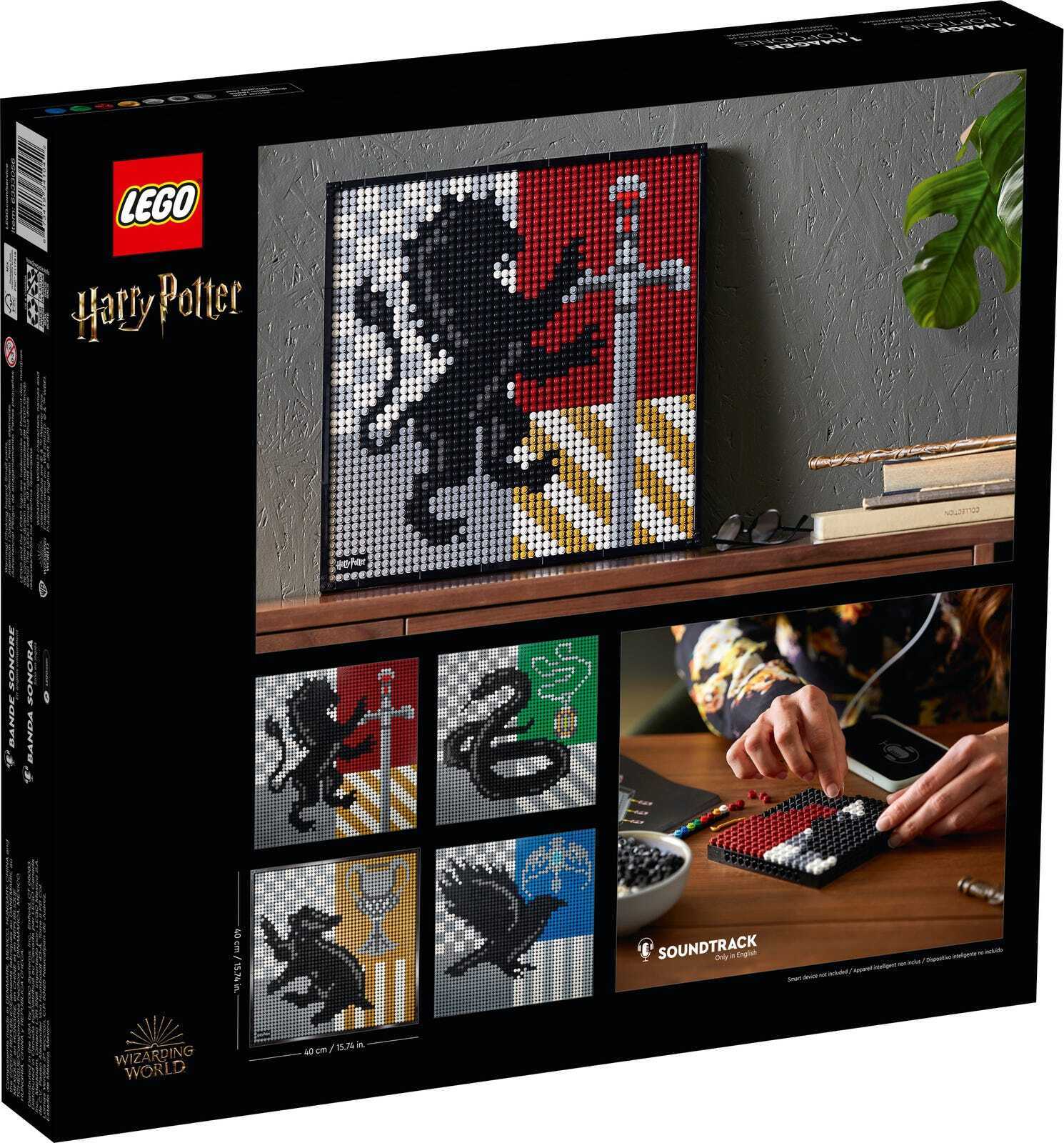 

LEGO Art Harry Potter Гербы Хогвартса (31201)