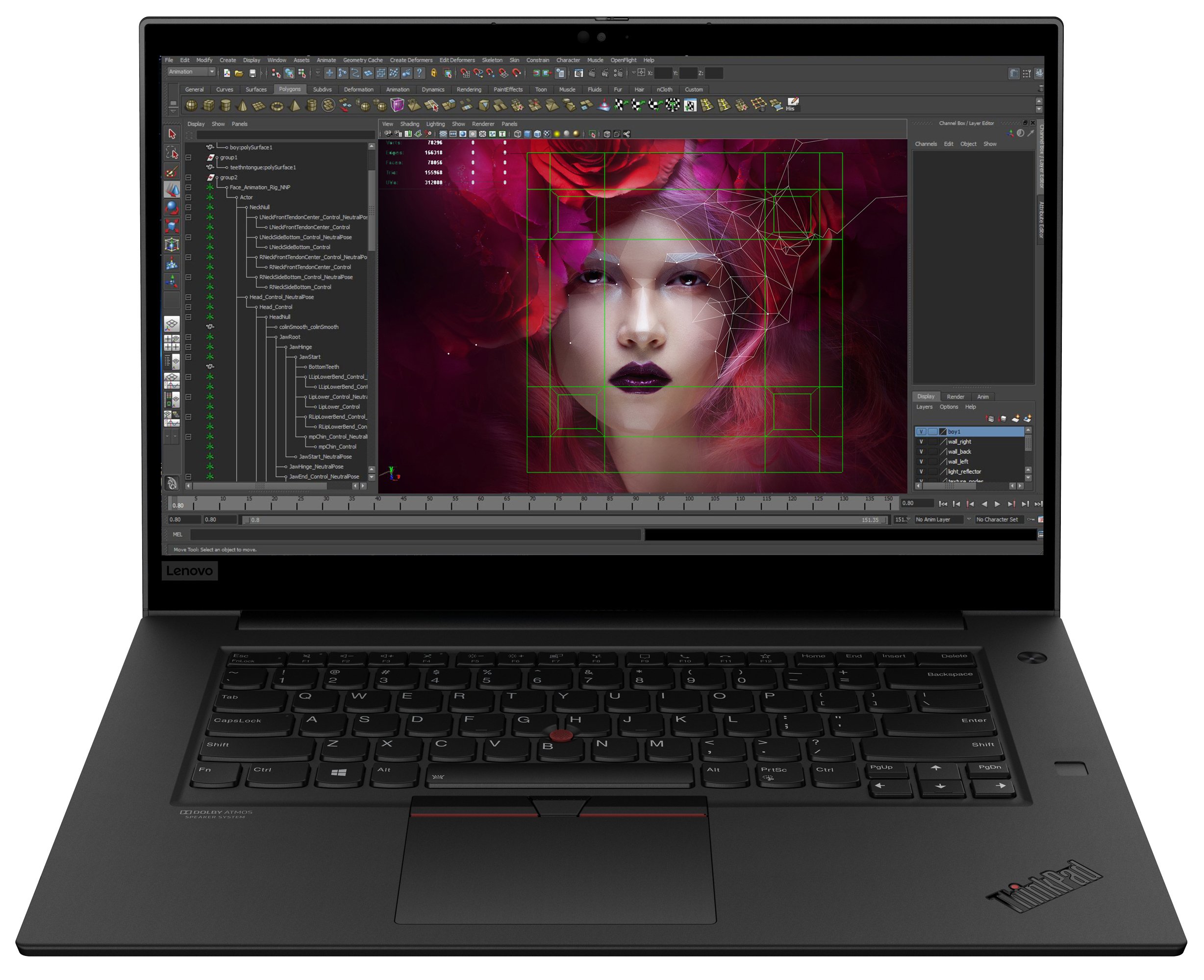 

LENOVO ThinkPad P1 (20TH000NRT), Чёрный