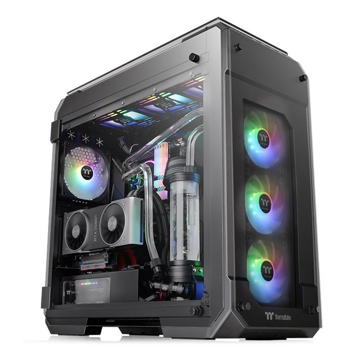 

Thermaltake View 71 TG ARGB Edition (CA-1I7-00F1WN-03, Чёрный