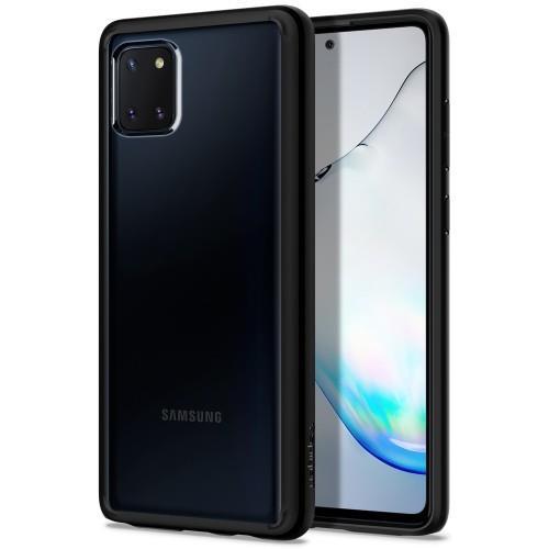 

Spigen для Galaxy Note 10 Lite Ultra Hybrid Matte Black (ACS00685), Прозрачный|чёрный