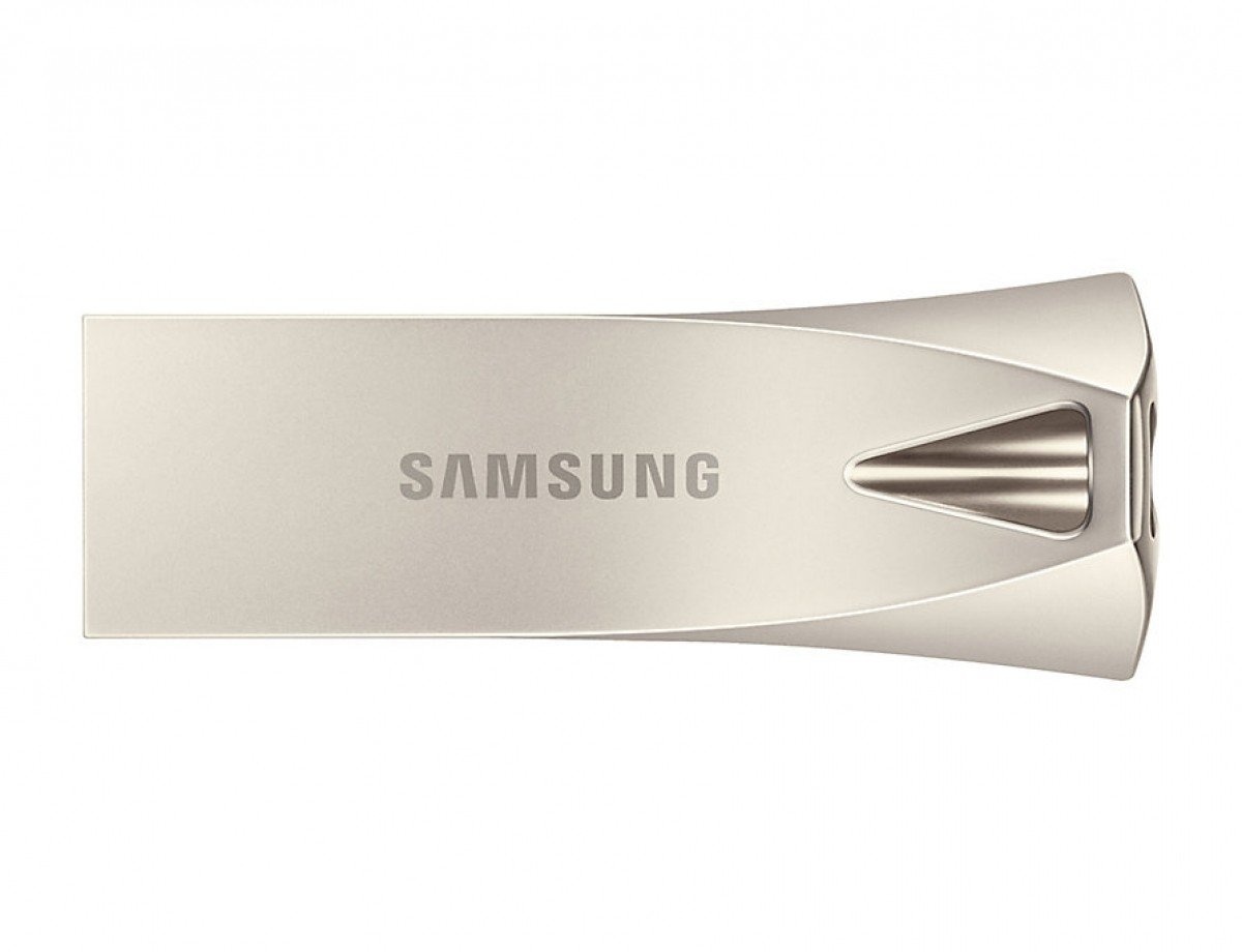 

SAMSUNG 64GB USB 3.1 Bar Plus Champagne Silver (MUF-64BE3/APC), Серебристый