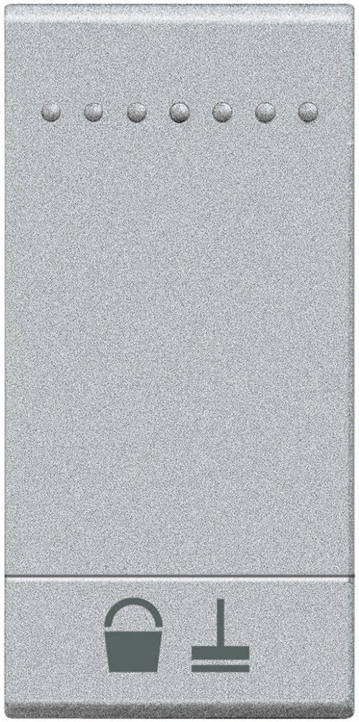 

LEGRAND Кнопка "Убрать комнату" Bticino LivingLight, Алюминий (NT4915MR), Серебристый