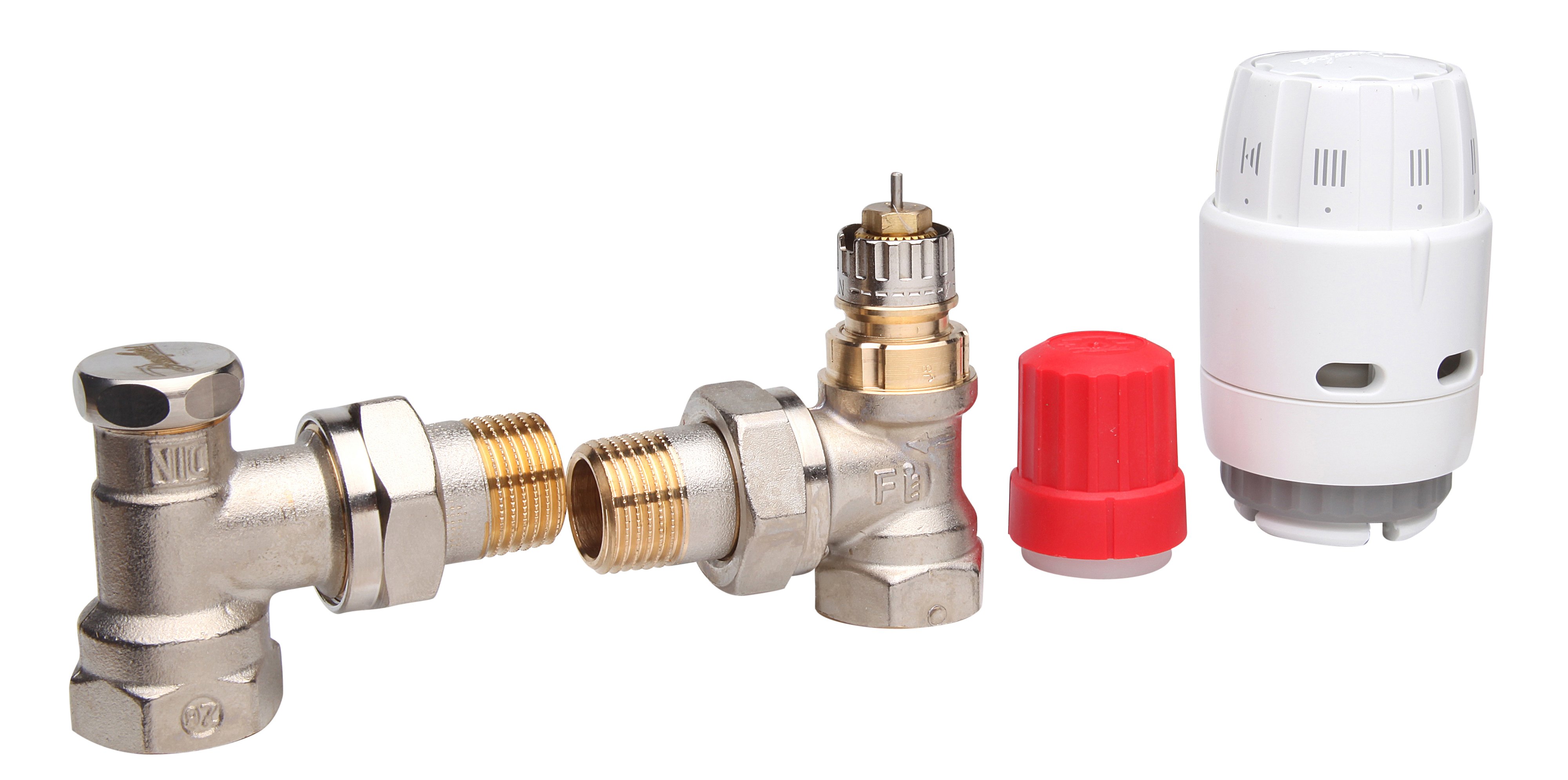 

Danfoss RAS-C2 + RA-N + RLV-S 1/2", угловой (013G2219)
