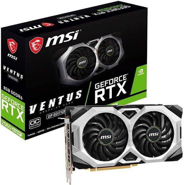 

MSI GeForce RTX2060 VENTUS GP OC (GF_RTX2060_VENTUS_GP_OC)