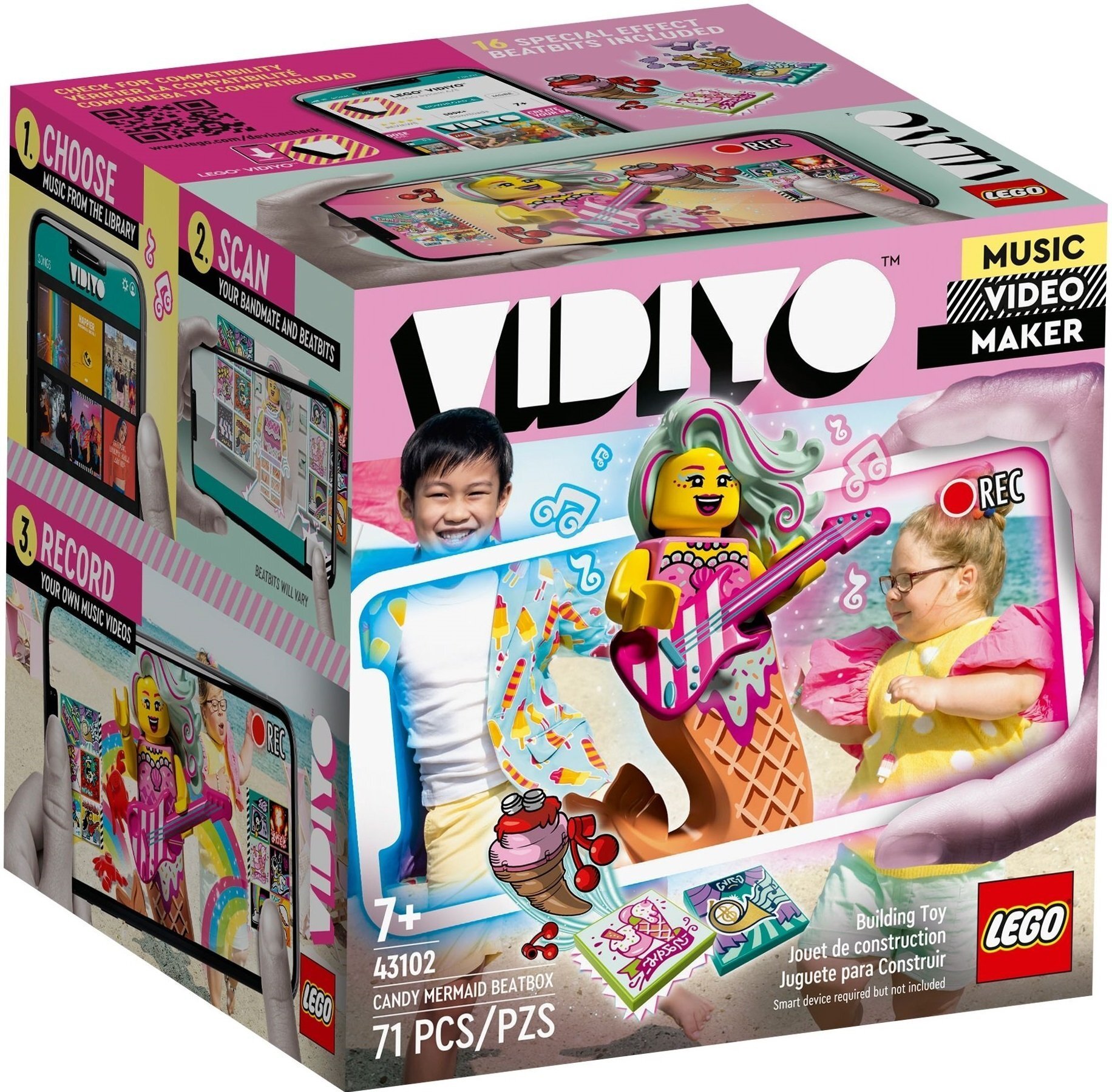 

LEGO VIDIYO Битбокс карамельной Русалки (43102)