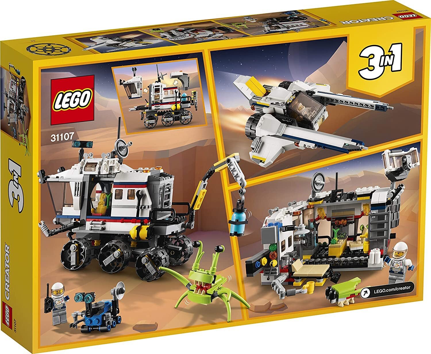 

LEGO Creator Дослідницький планетохід (31107)