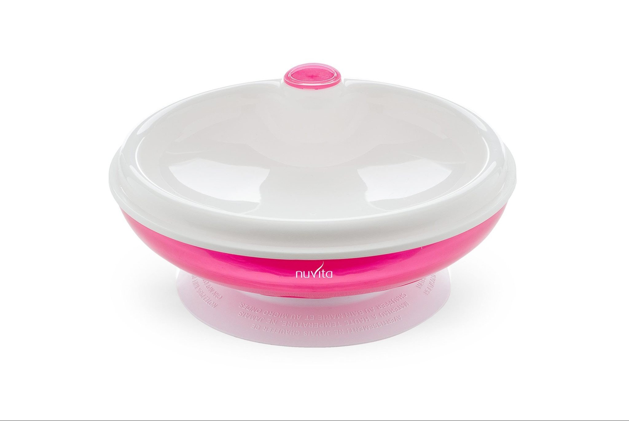 

NUVITA с подогревом 6м+ Розовая (NV1427Pink), Белый|розовый