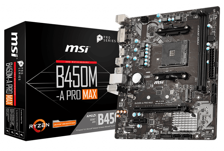 

MSI B450M-A PRO MAX