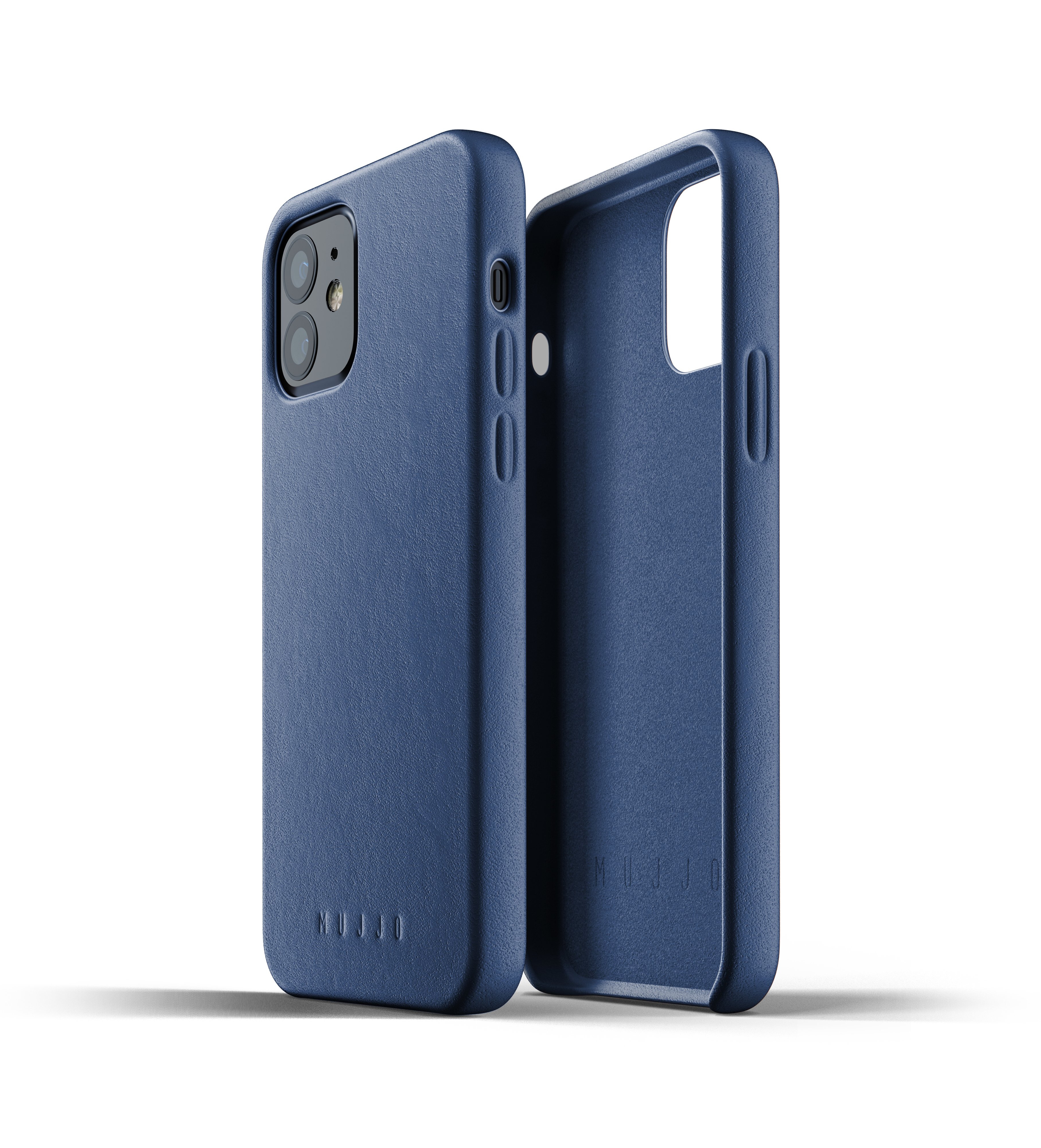 

MUJJO для iPhone 12/12 Pro Full Leather Monaco Blue (MUJJO-CL-007-BL), Синий