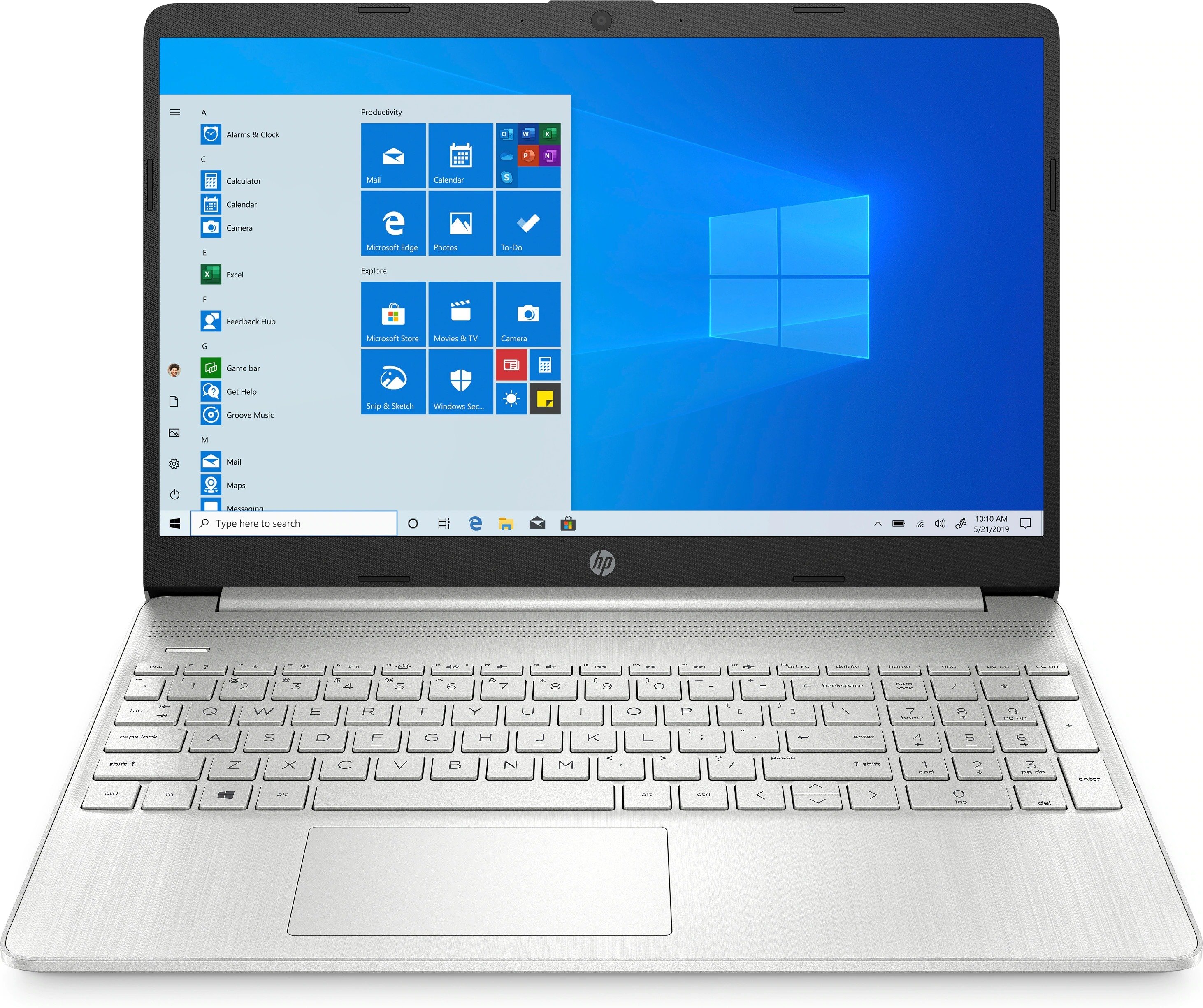 

HP 15s-eq1187ur (24B85EA), Серебристый